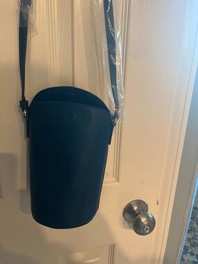 J. Jill Teal Leather Crossbody Pouch